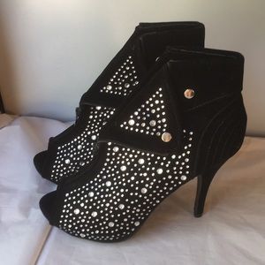 Studded high heels